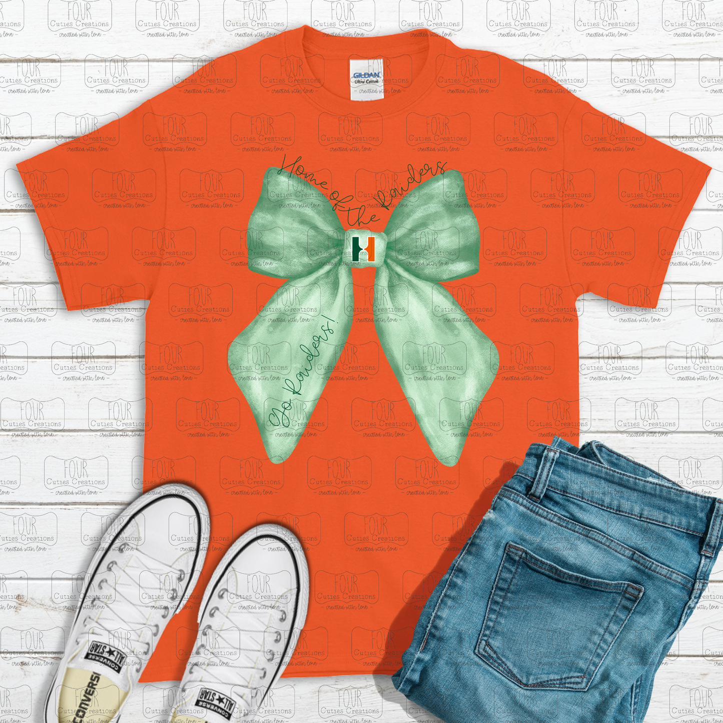 Home of the Raiders Vintage Bow