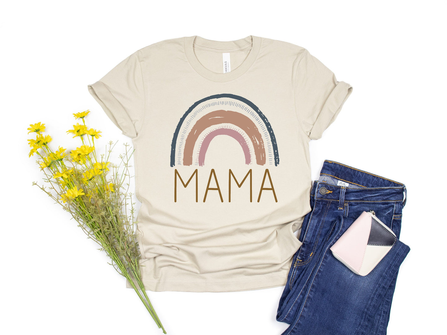 Mama Rainbow Tee