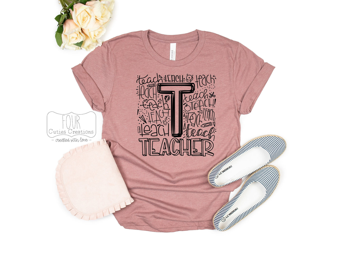Teacher Subway Art Tee
