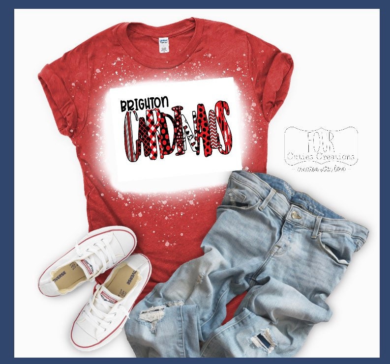 Brighton Cardinals Bleached Tee