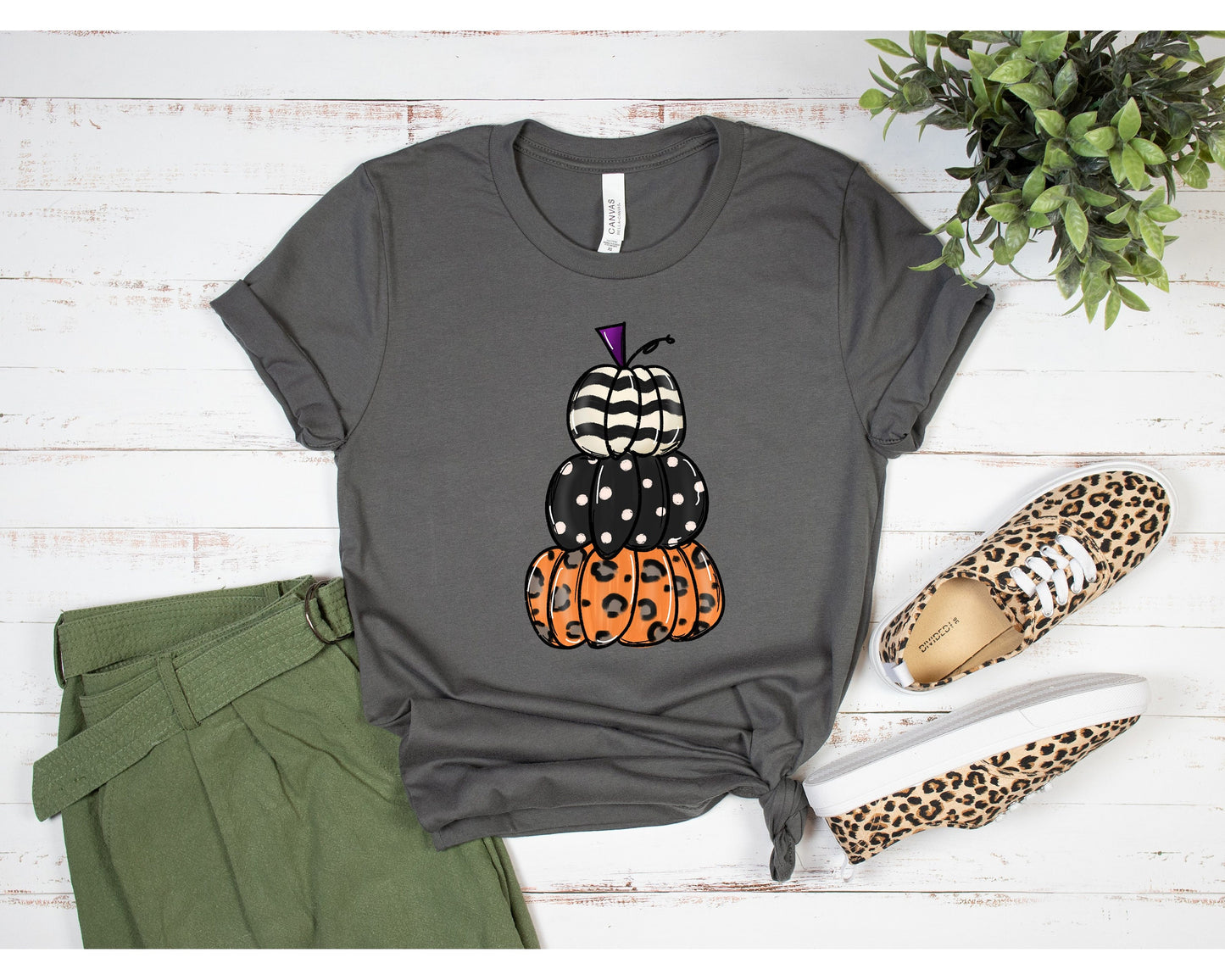 Layered Pumpkin Tee