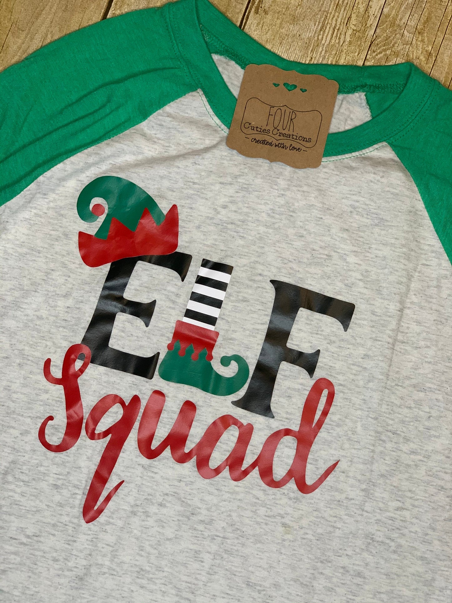 Elf Squad Raglan