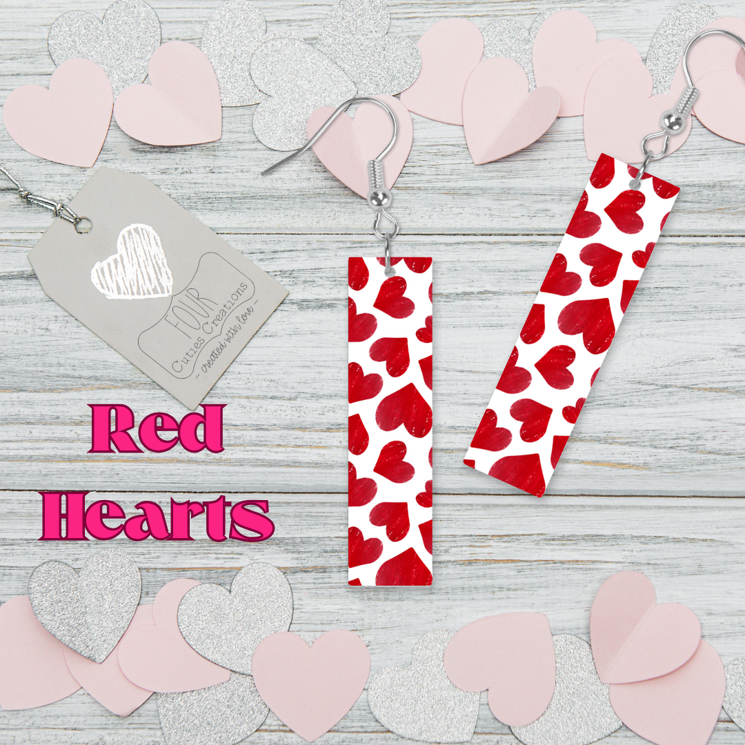 Valentine Bar Earrings