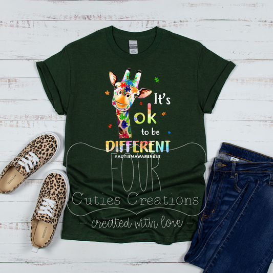 It's Okay to Be Different Shirt