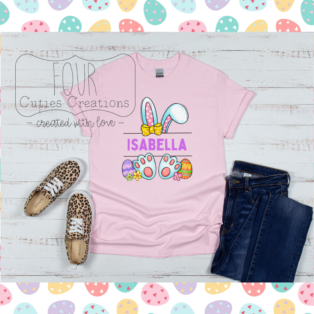 Personalized Bunny Tee