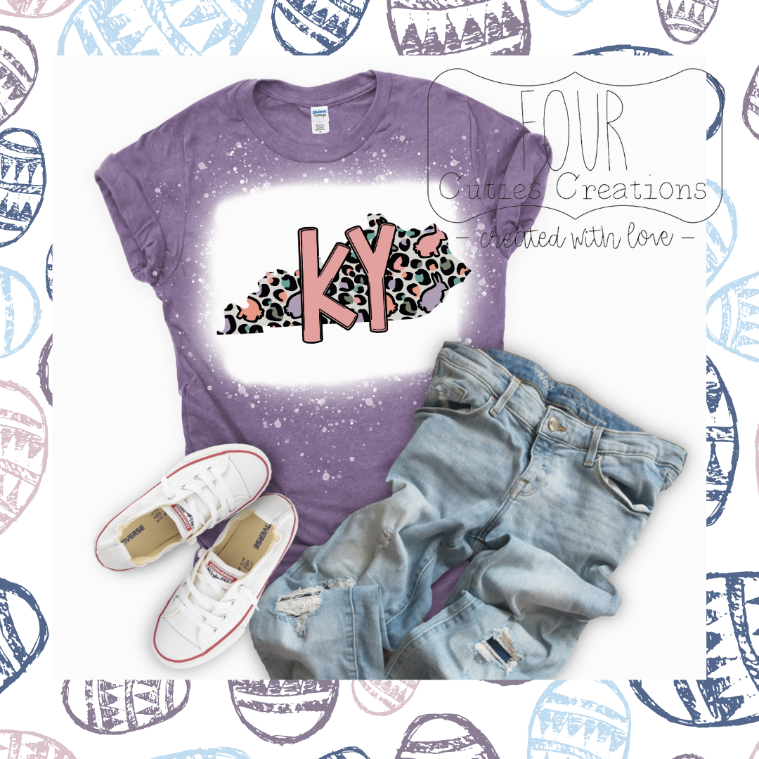 Kentucky Leopard Easter Shirt