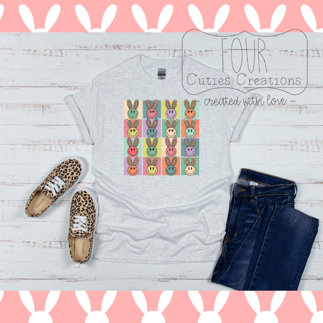 Leopard Bunny Collage Shirt