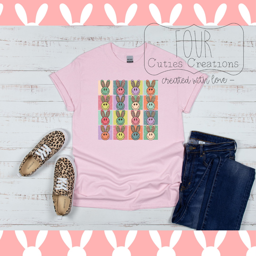 Leopard Bunny Collage Shirt