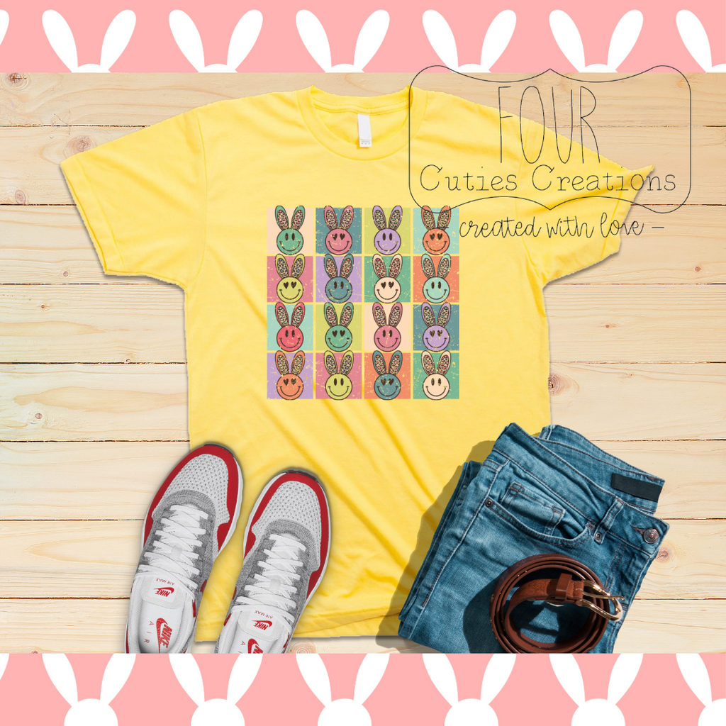 Leopard Bunny Collage Shirt