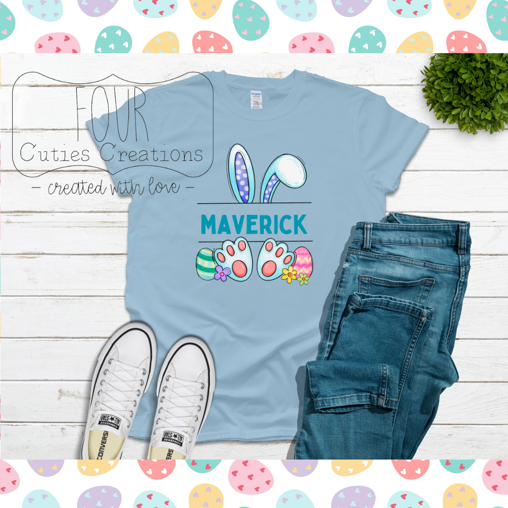 Personalized Bunny Tee