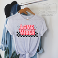 Love Vibes Retro Tee