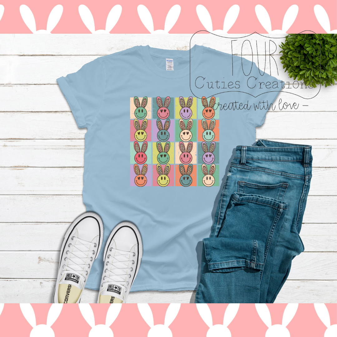 Leopard Bunny Collage Shirt