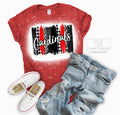 Cardinals Brushstroke (Bleached or Solid) Tee