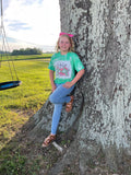 Hello Sunshine Watermelon Bleached Tee