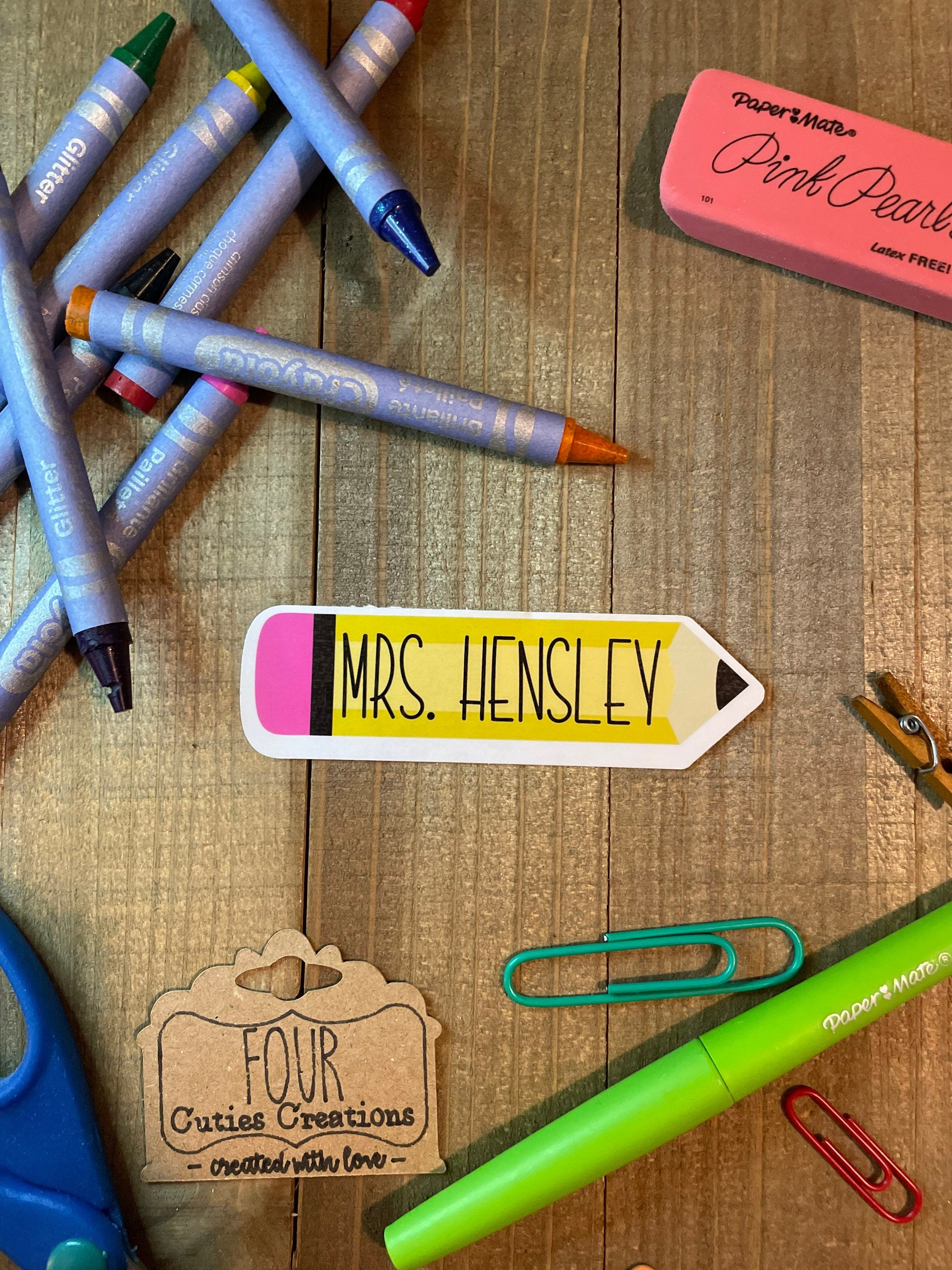 Teacher Pencil Sticker or Magnet