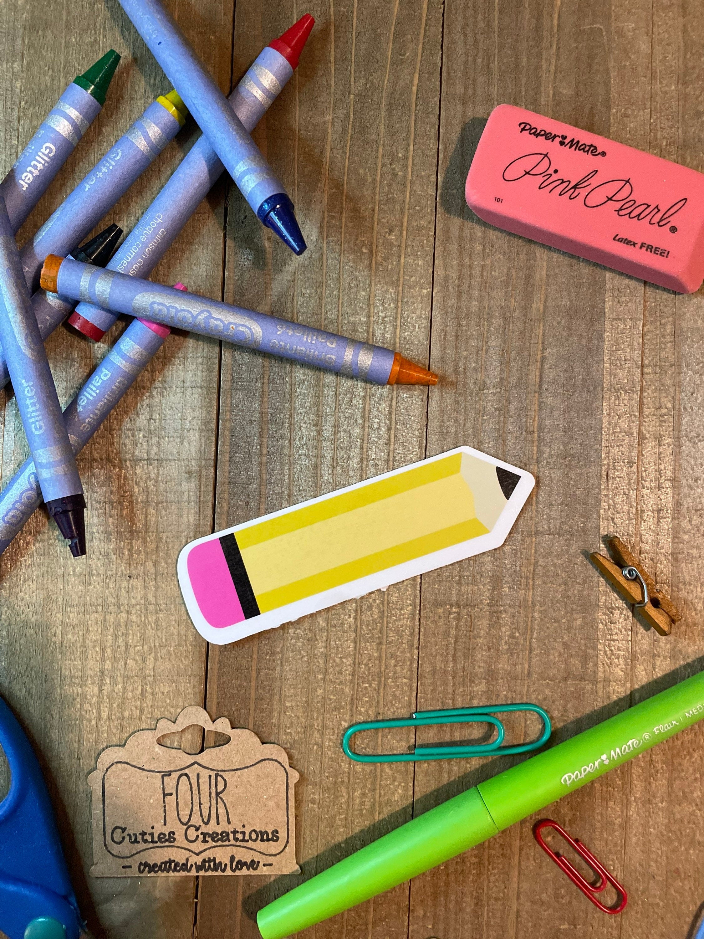 Teacher Pencil Sticker or Magnet