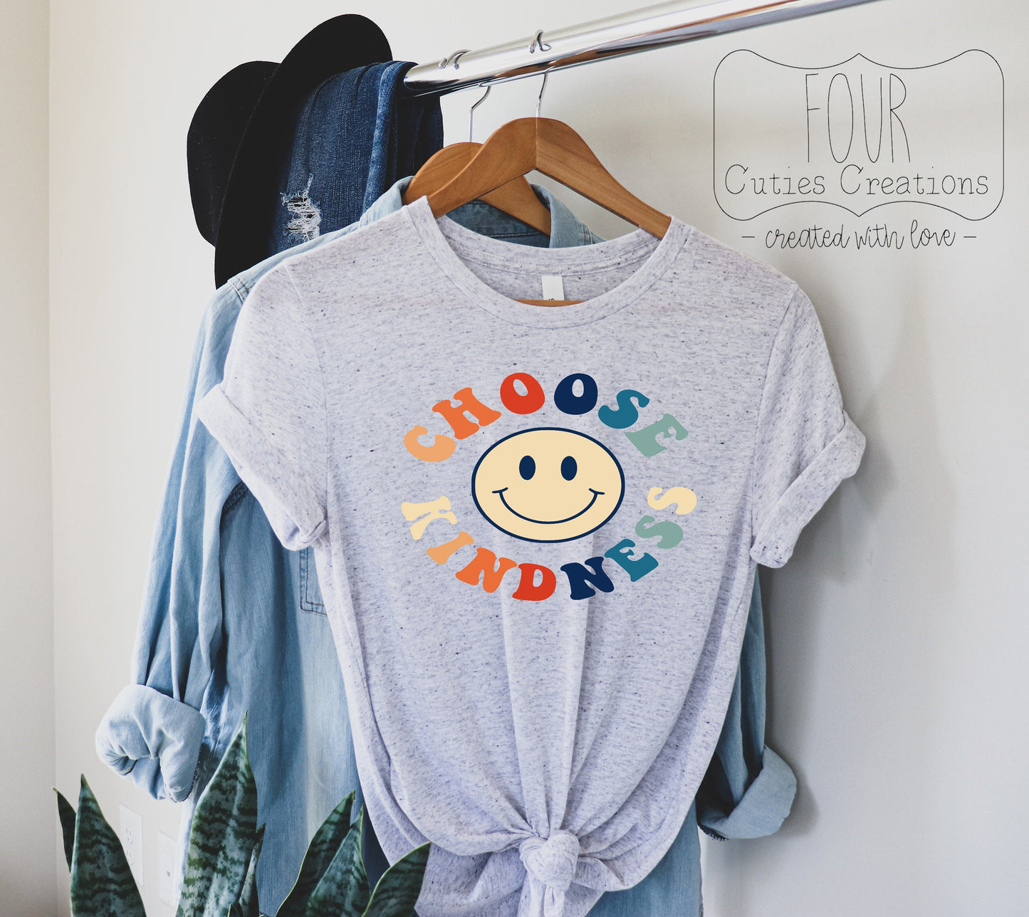 Choose Kind Smiley Face Tee
