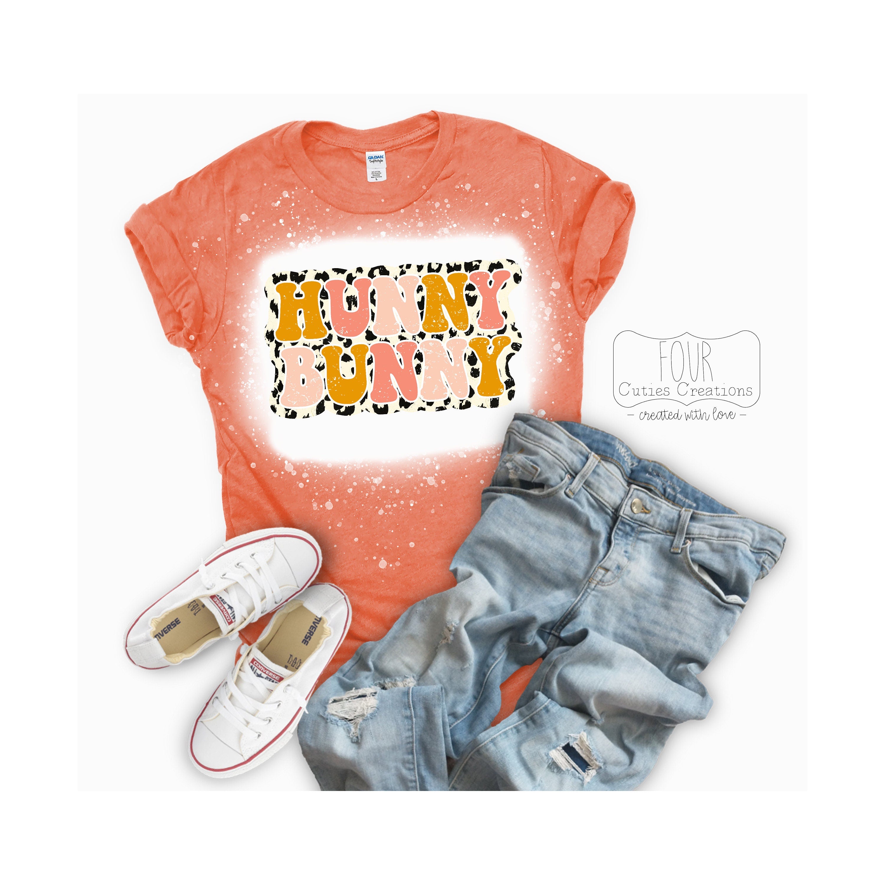 Hunny Bunny Bleached Tee