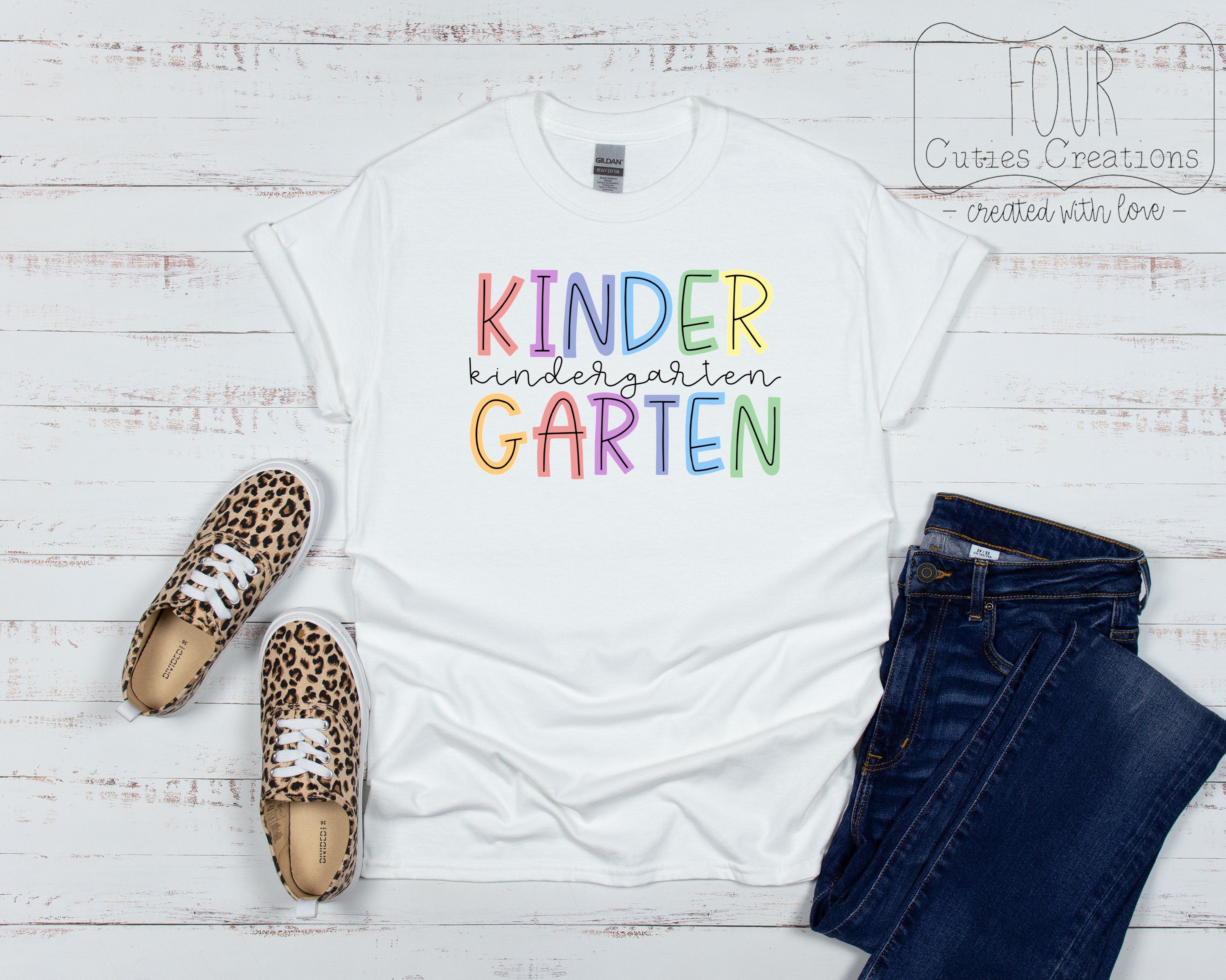 Grade Level Tee, Primary Grades, Preschool, Pre-K,  Kindergarten, First, Second