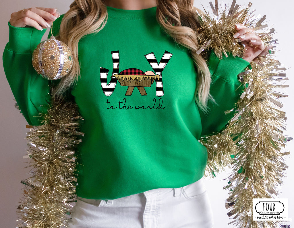 Joy to the World Manger Tee