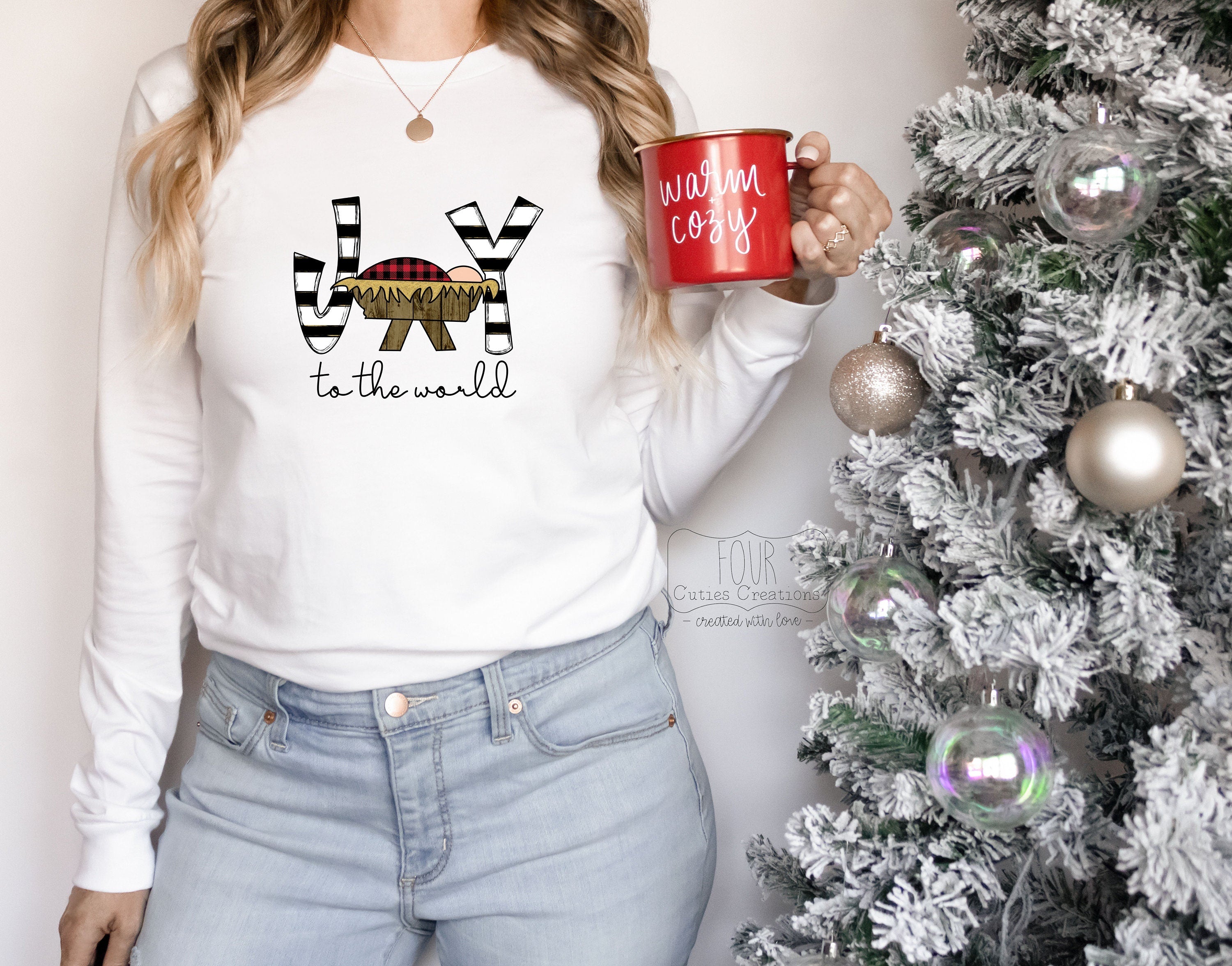 Joy to the World Manger Tee