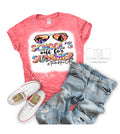 School's Out for the Summer Teacher Bleached Tee