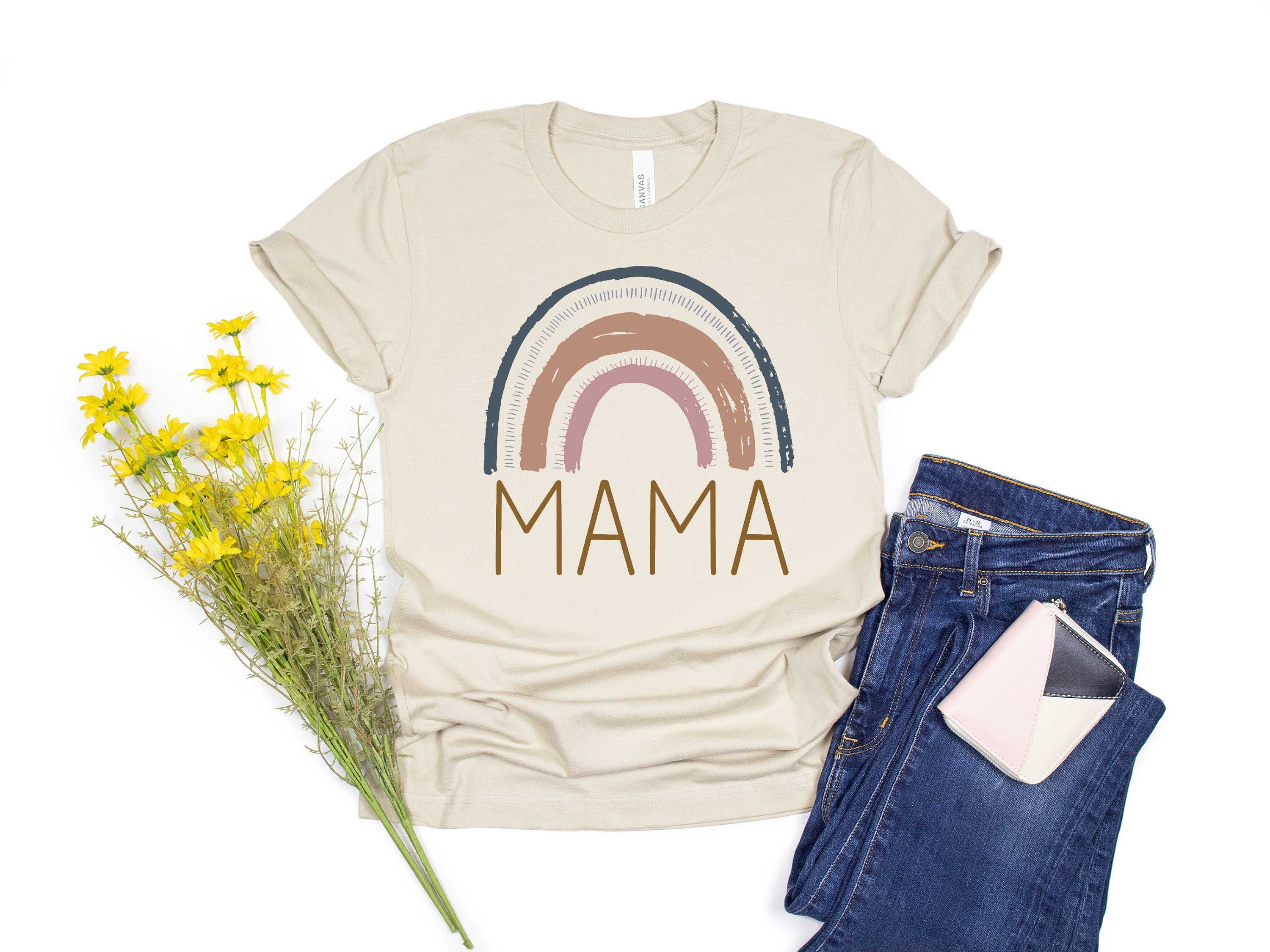 Mama Rainbow Tee
