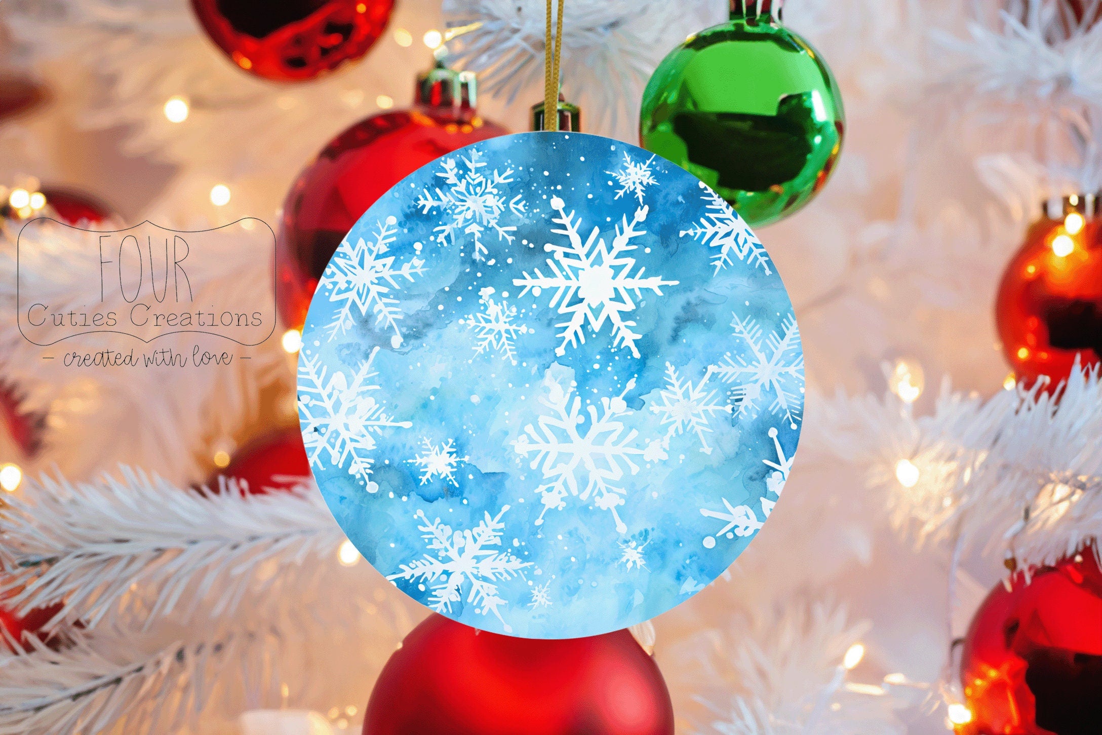 Personalized Snowflake Ornament