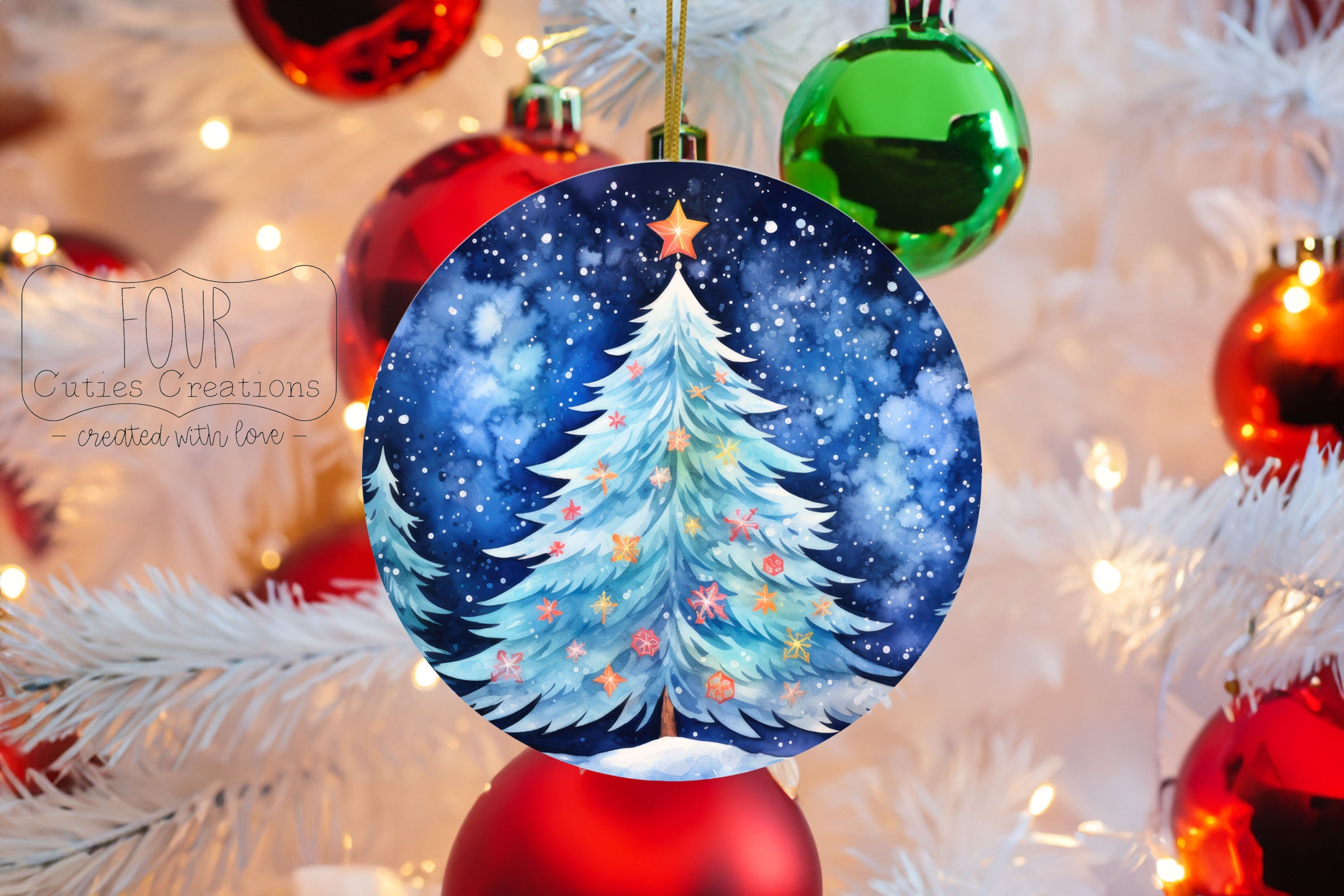 Personalized Christmas Tree Ornament