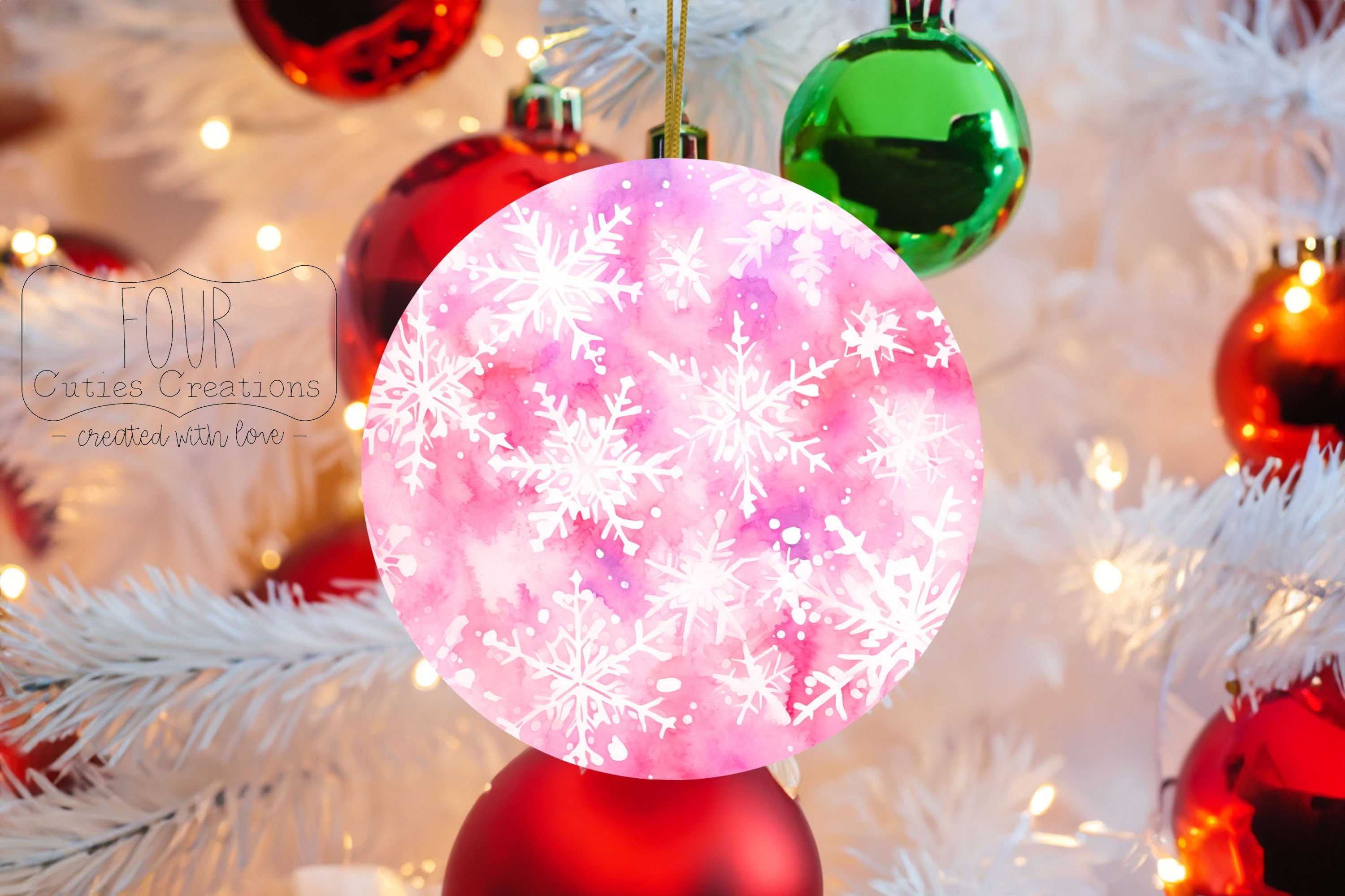 Personalized Snowflake Ornament