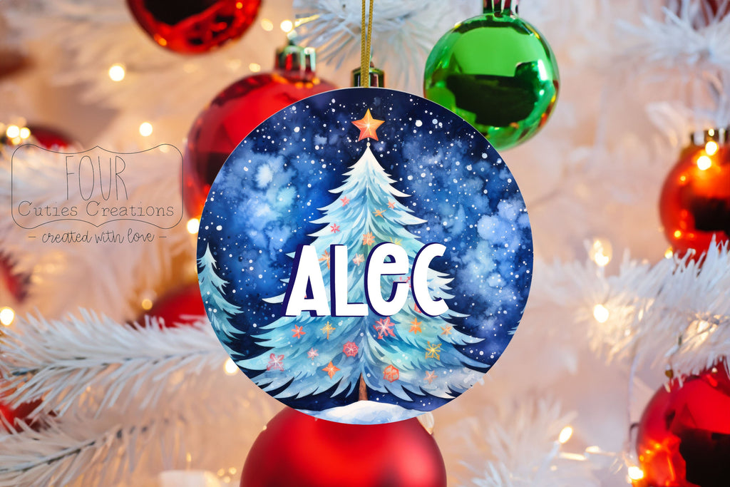 Personalized Christmas Tree Ornament