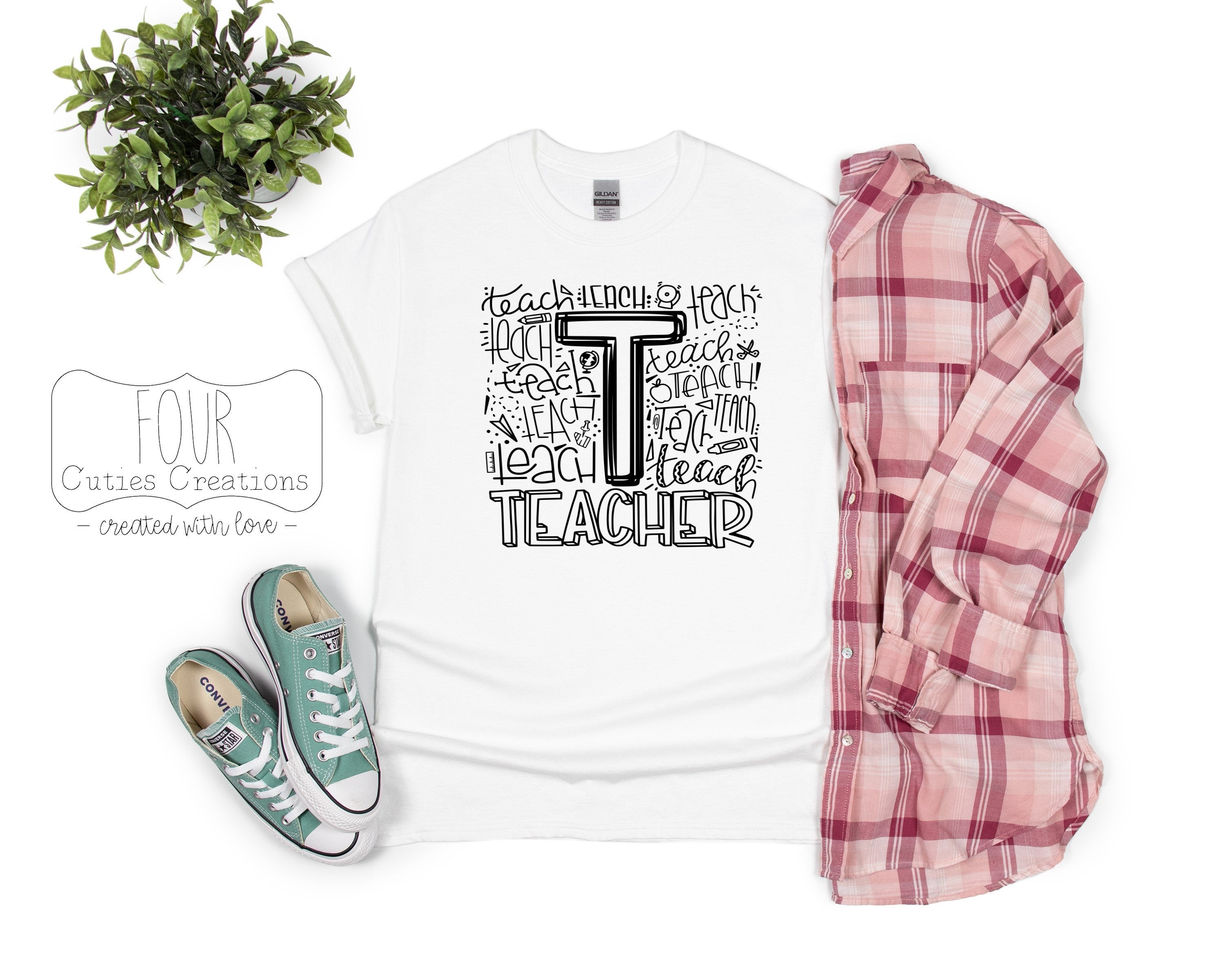 Teacher Subway Art Tee