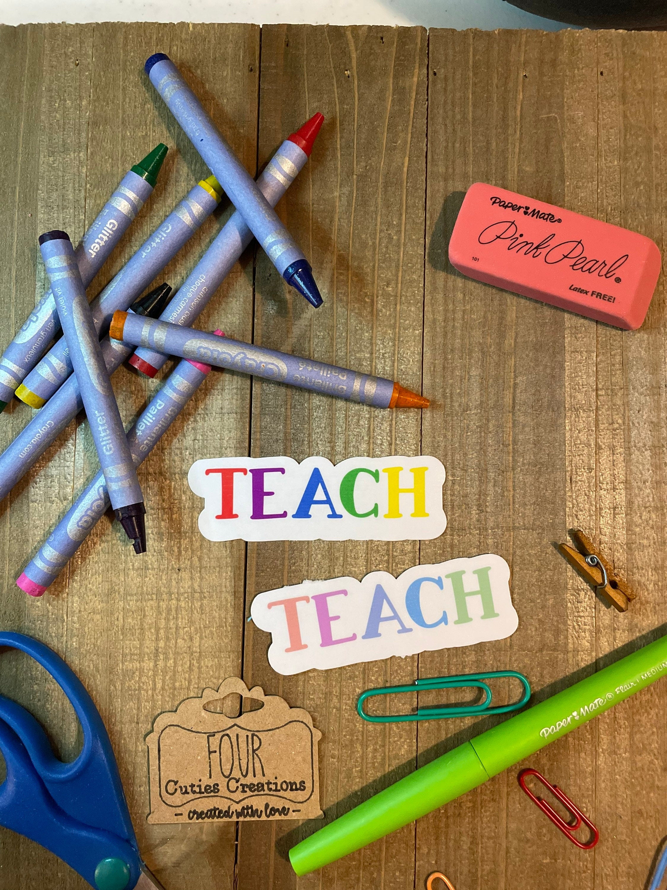 Teach Sticker or Magnet