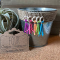 Wood & Suede Tassel Earring