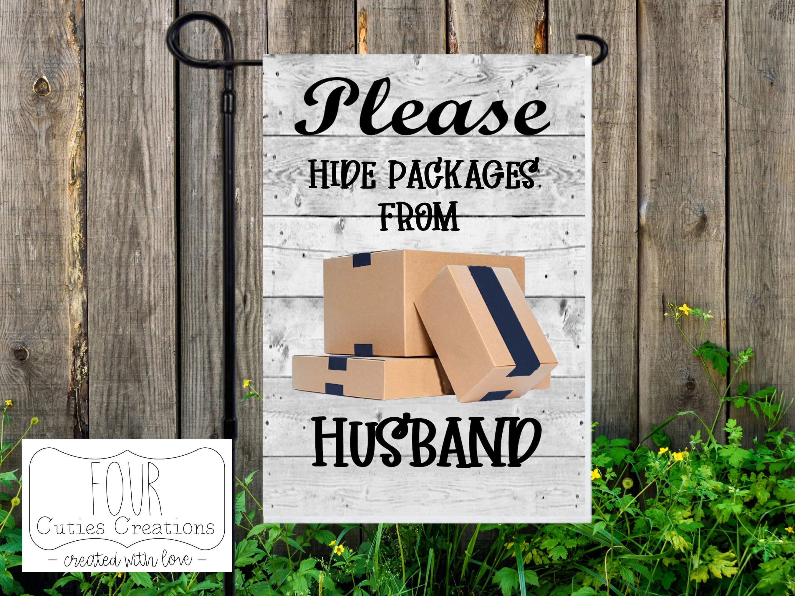Hide the Packages Garden Flag