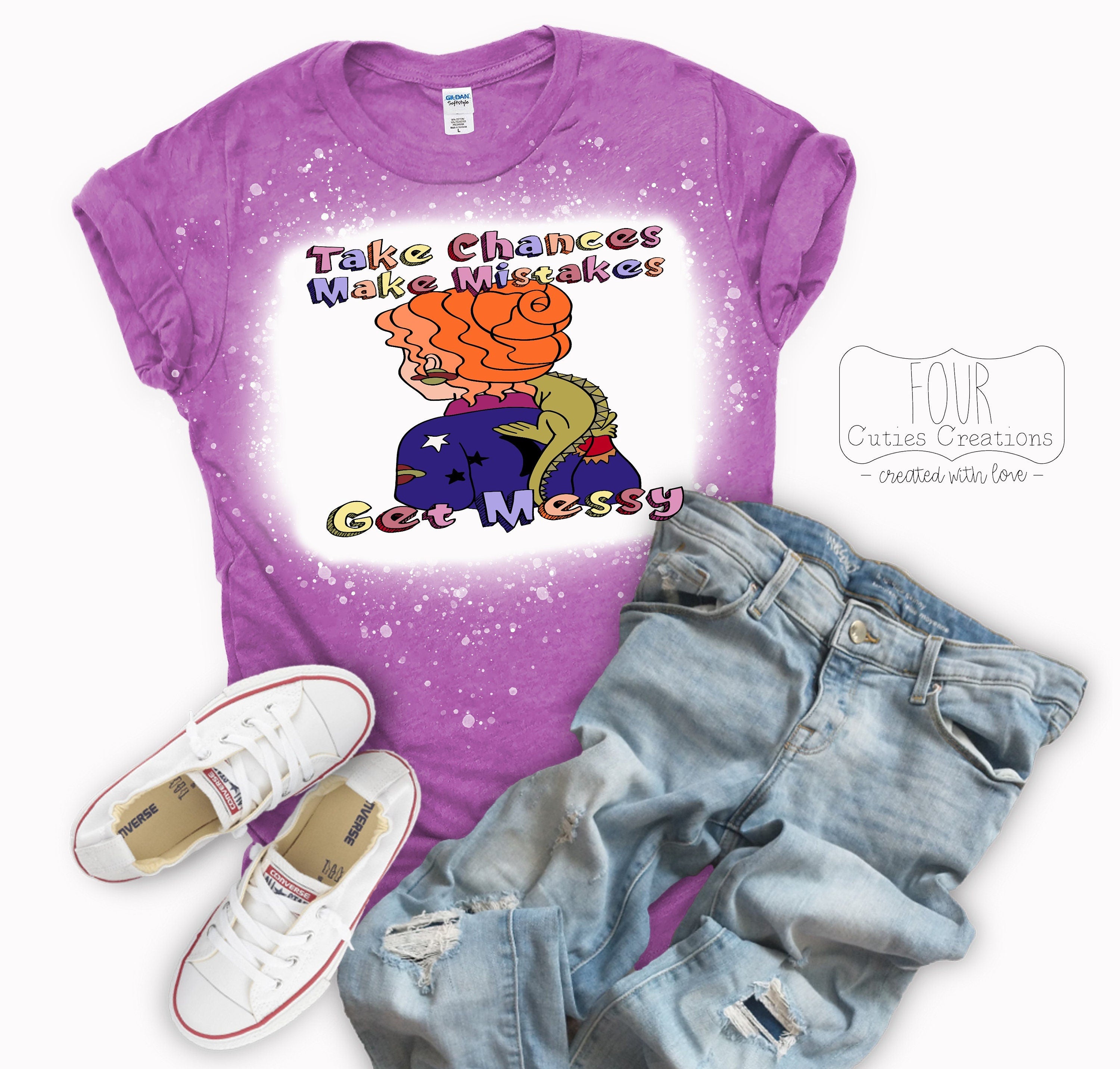 Take Chances, Make Mistakes, Get Messy Ms. Frizzle and Liz Tee