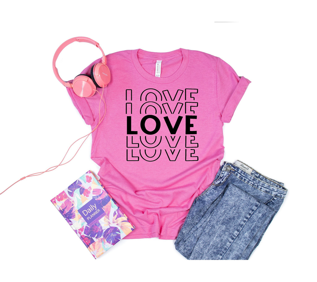 Love Stacked Tee
