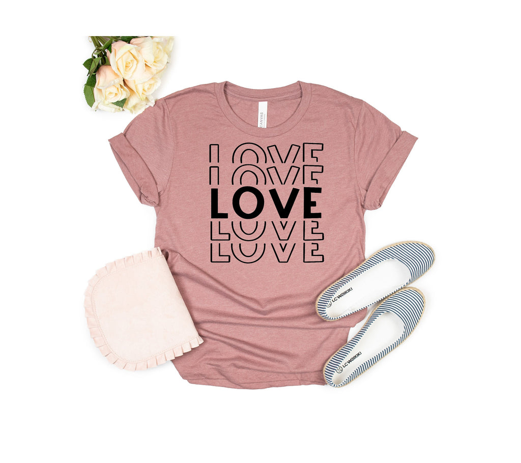 Love Stacked Tee