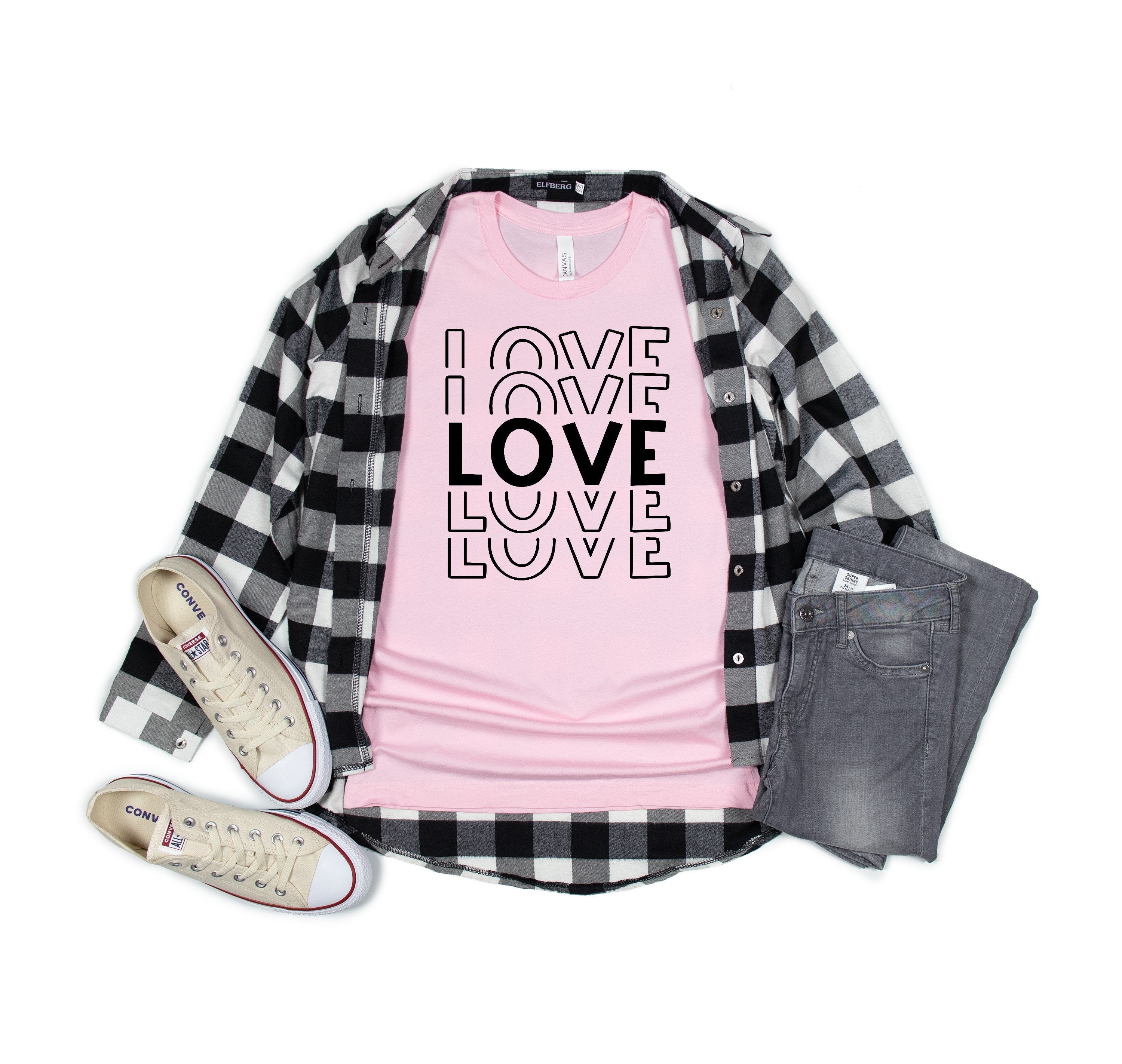 Love Stacked Tee