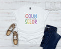 School Staff Tees, Counselor, Librarian, Lunch Lady, School Nurse, Principal, Paraprofessional, Speech, Teacher, Special Edu, Educator