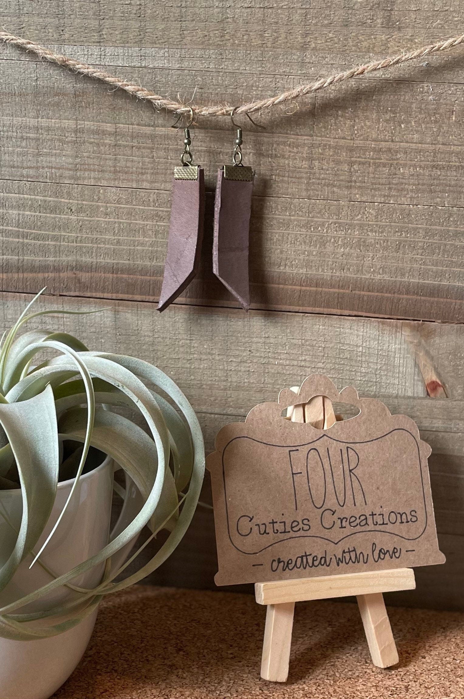 Leather Earrings