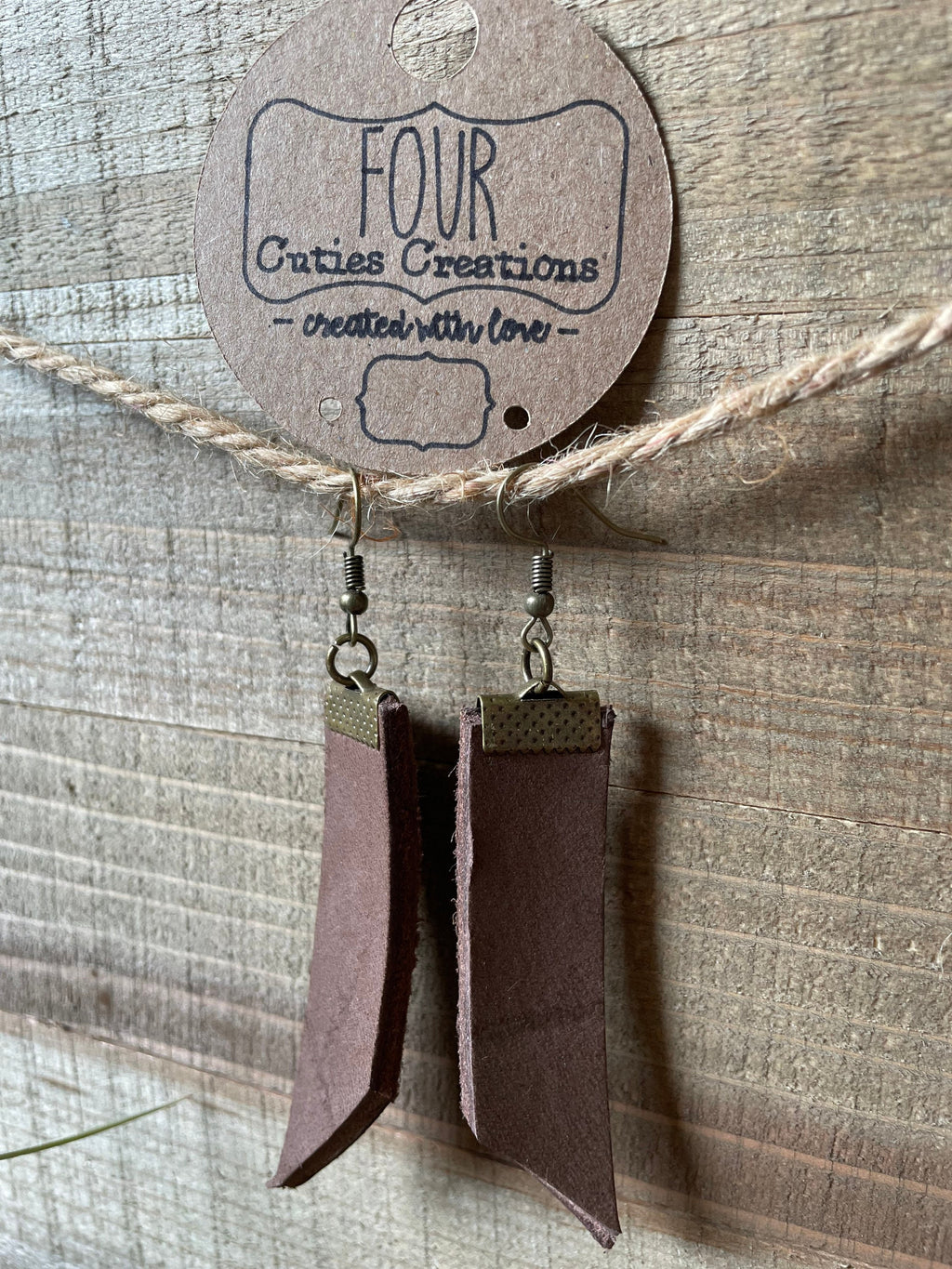 Leather Earrings
