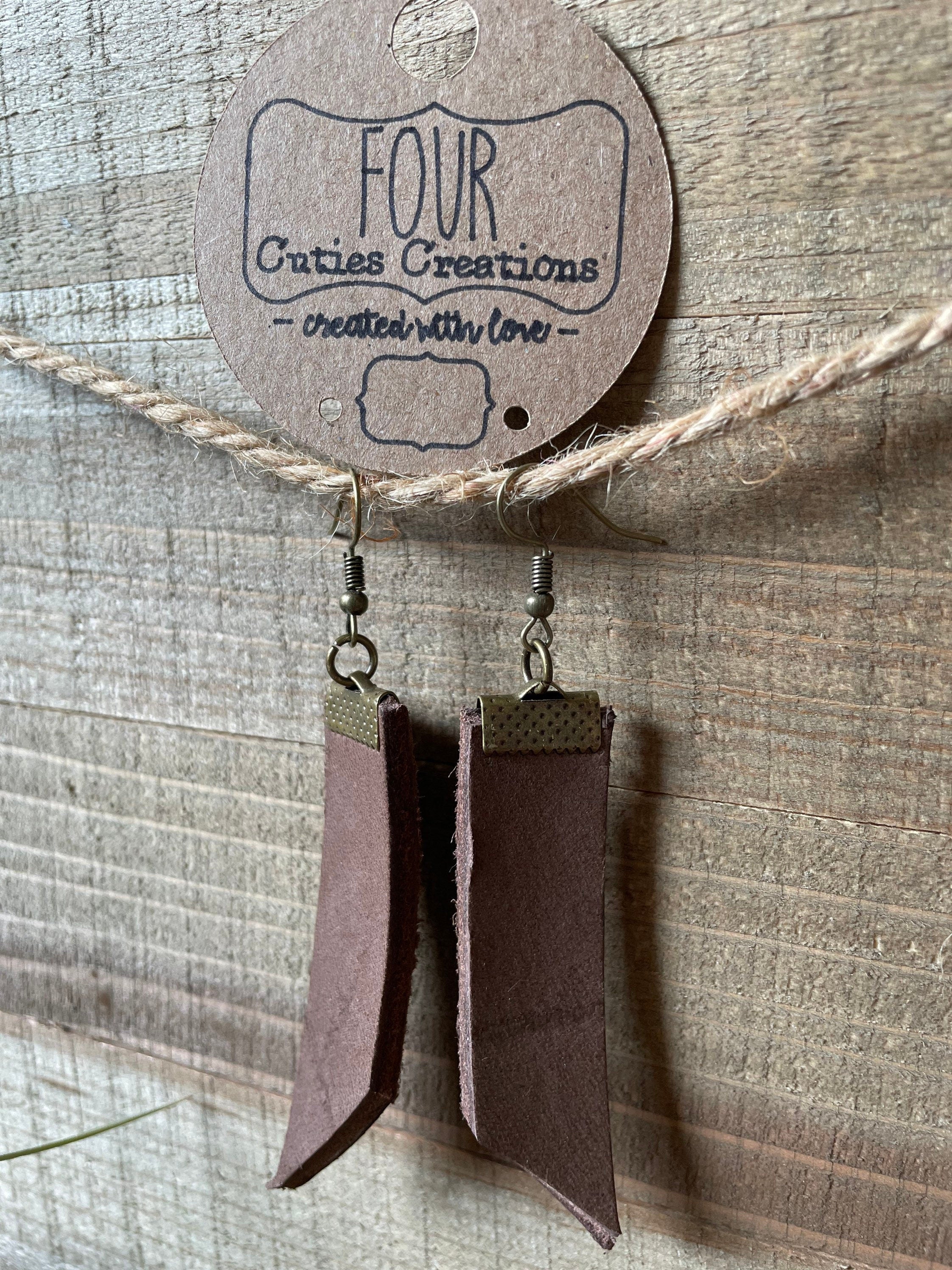 Leather Earrings