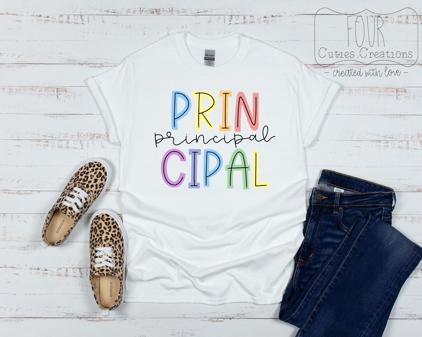 School Staff Tees, Counselor, Librarian, Lunch Lady, School Nurse, Principal, Paraprofessional, Speech, Teacher, Special Edu, Educator
