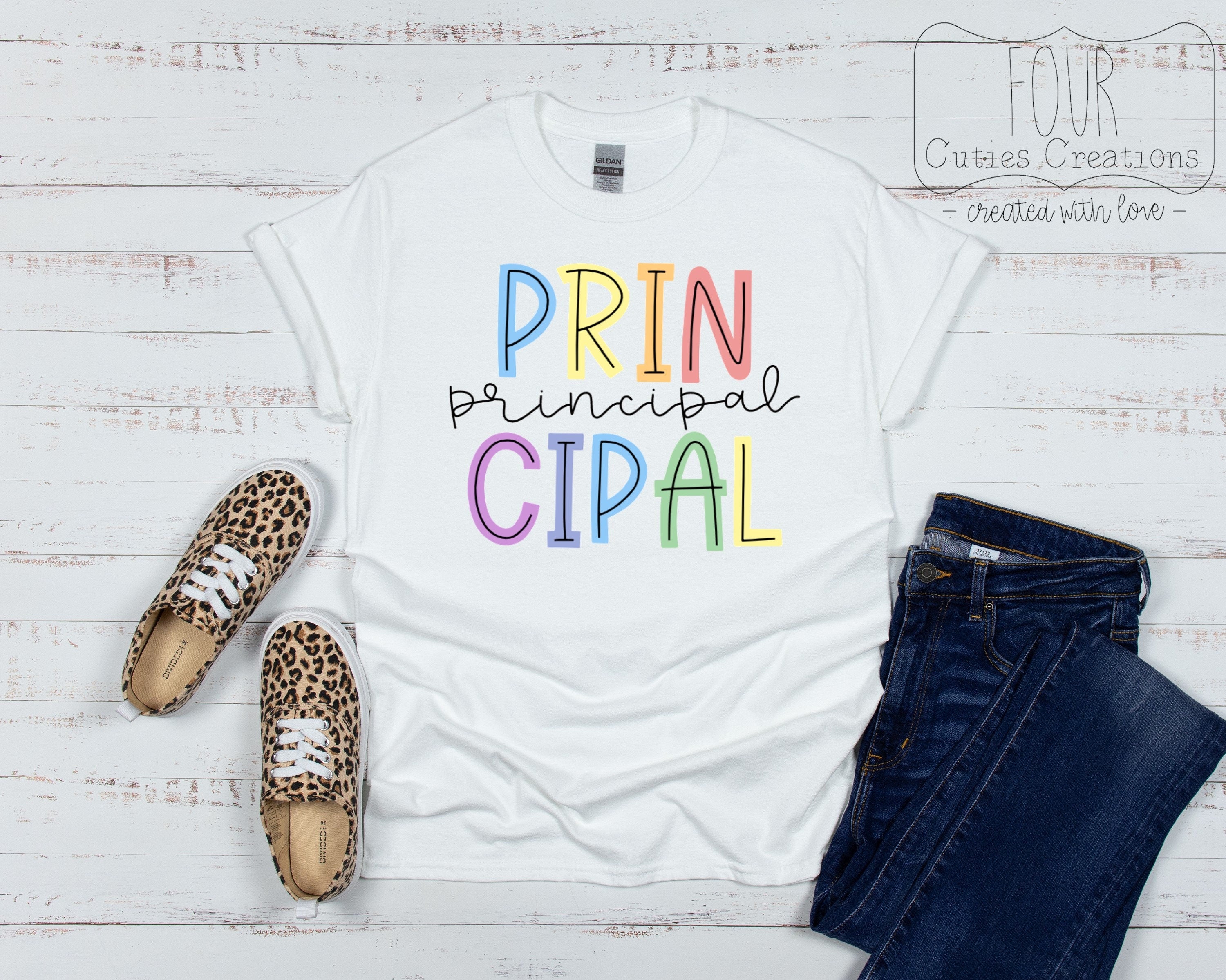 School Staff Tees, Counselor, Librarian, Lunch Lady, School Nurse, Principal, Paraprofessional, Speech, Teacher, Special Edu, Educator