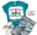 Rocking Around the Christmas Tree Bleached Tee
