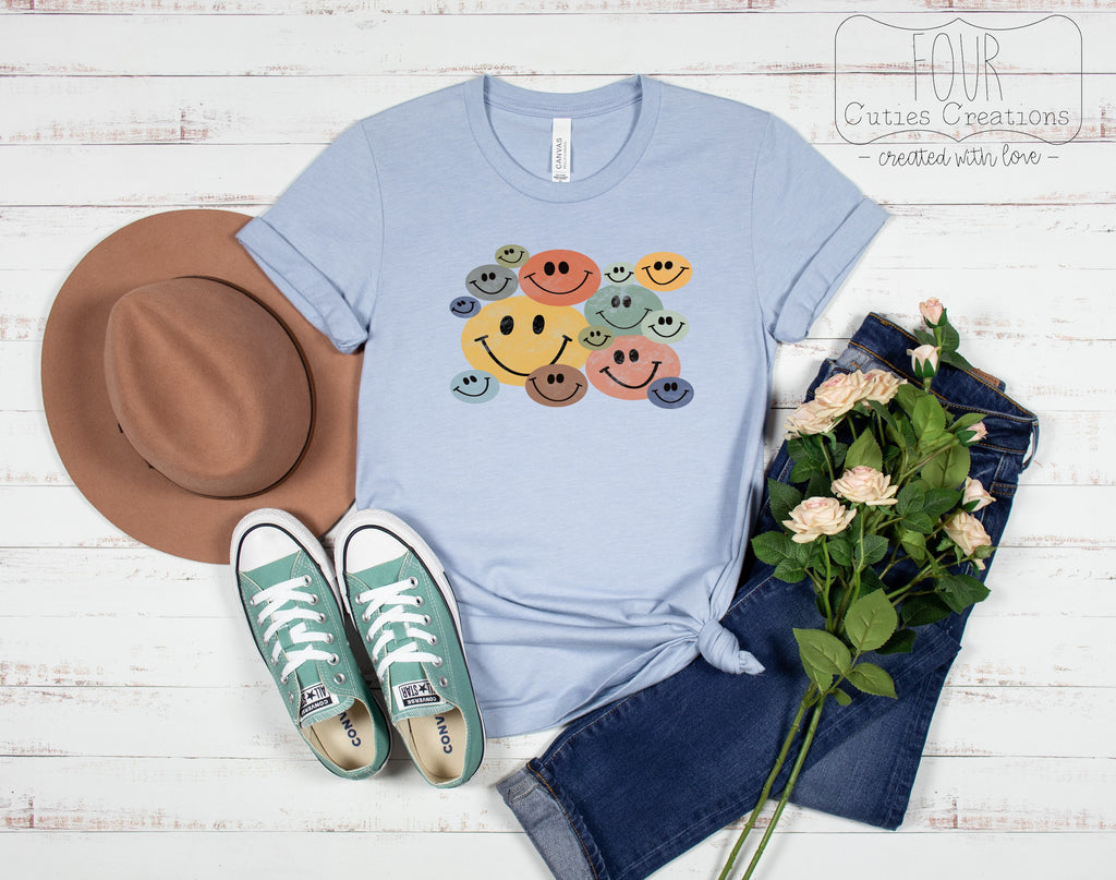 All Smiles Collage Tee