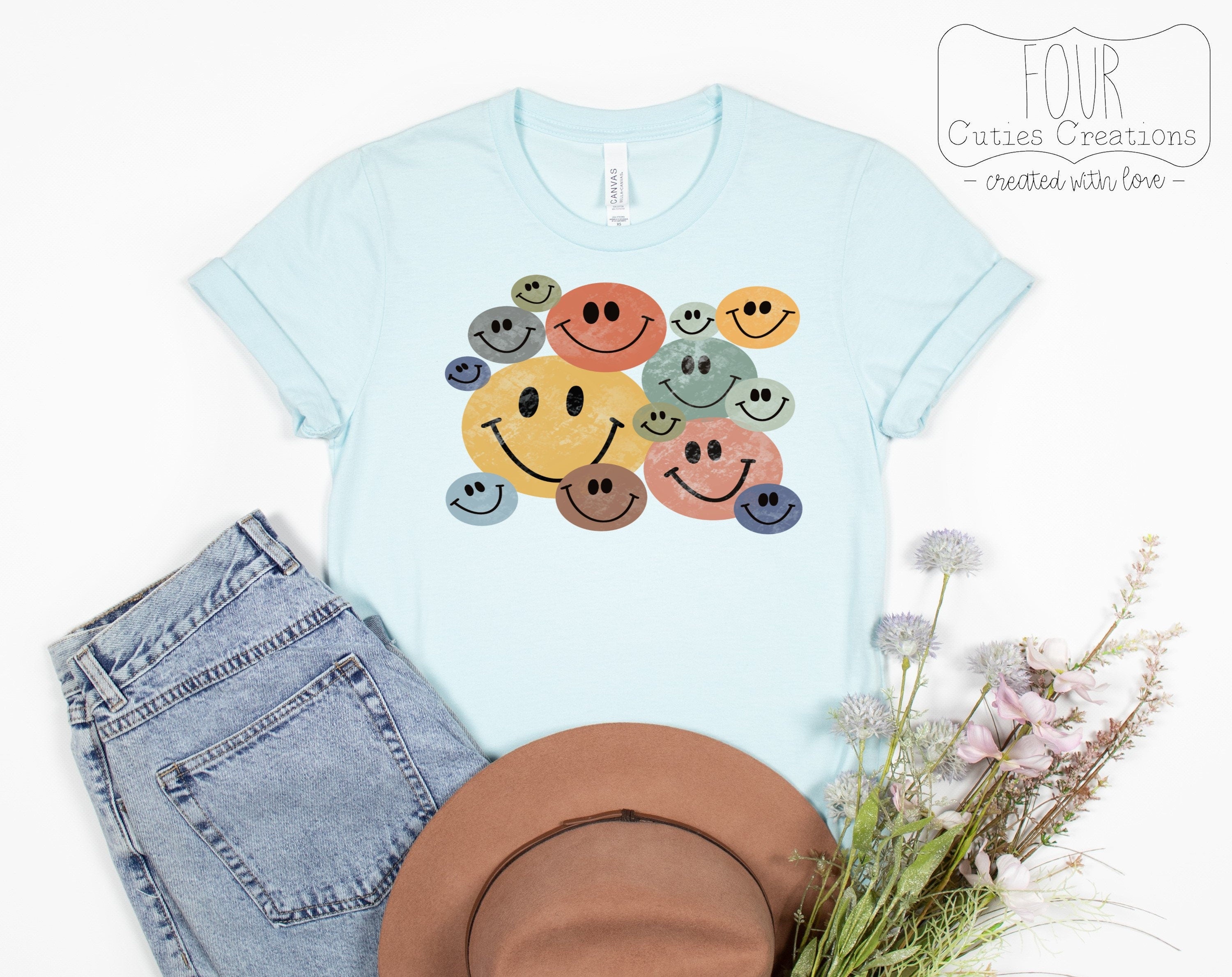 All Smiles Collage Tee