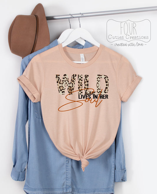Wild Lives in Her Soul Tee