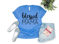 Blessed Mama simple tee